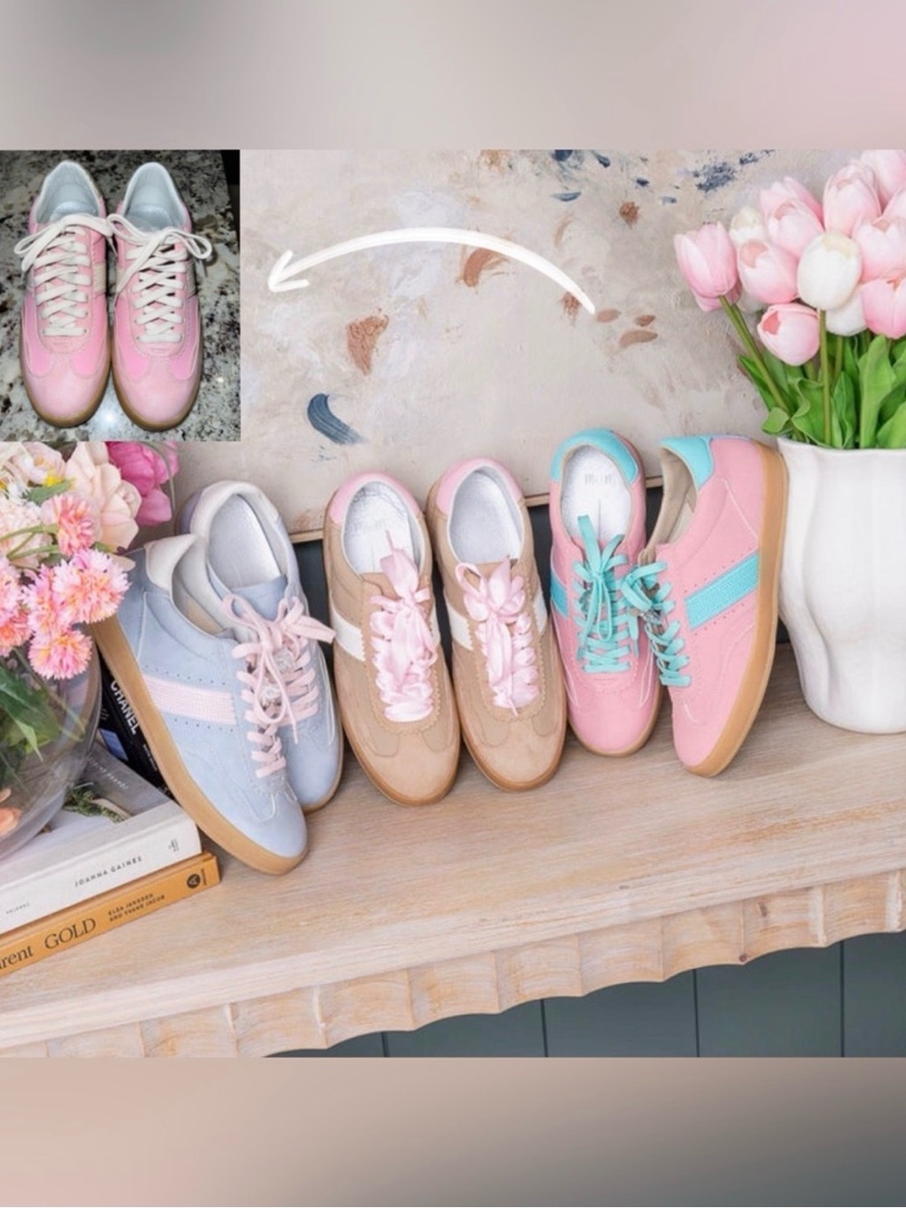 Pastel Sneakers 6.5